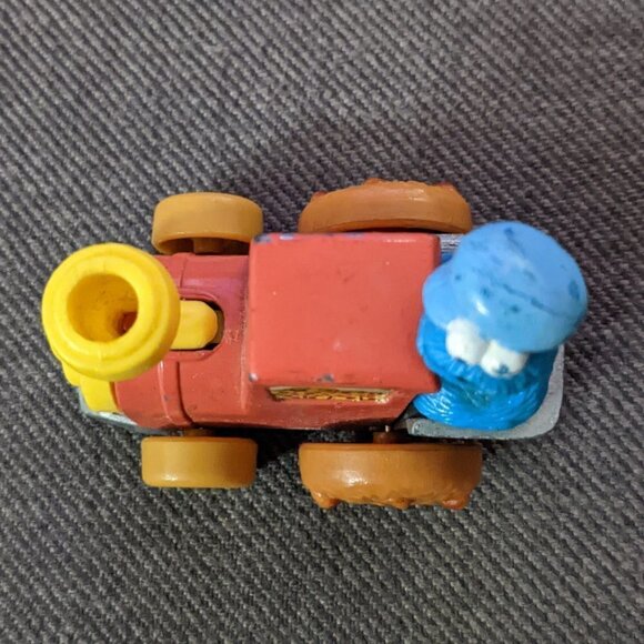 VINTAGE! Sesame Street Cookie Monster Die Cast Car / Train from 1981 - Picture 2 of 5
